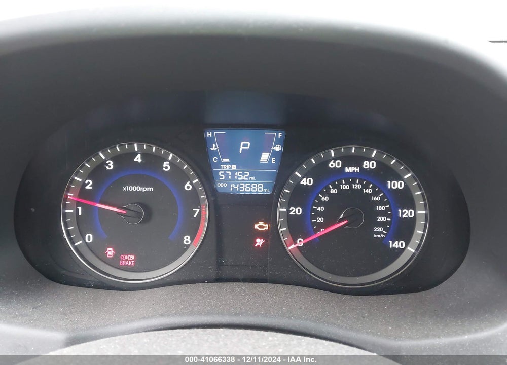 2012 HYUNDAI ACCENT VIN: KMHCU5AE8CU011023