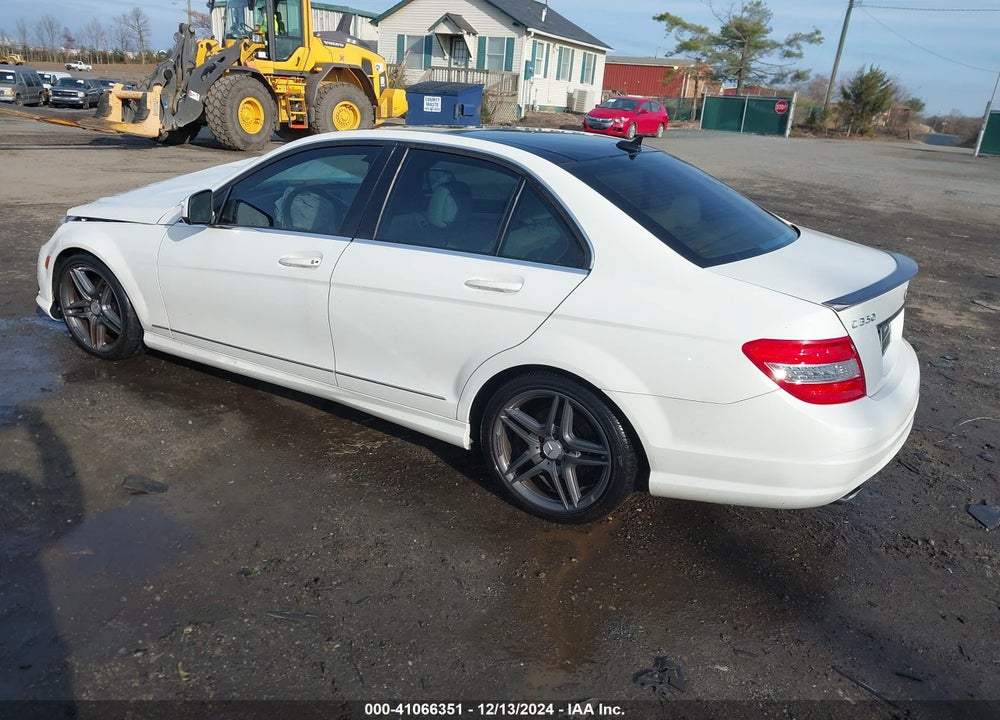 2009 MERCEDES-BENZ C 350 SPORT VIN: WDDGF56X89R044437
