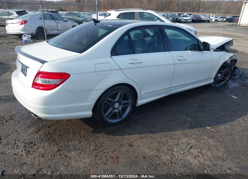 2009 MERCEDES-BENZ C 350 SPORT VIN: WDDGF56X89R044437
