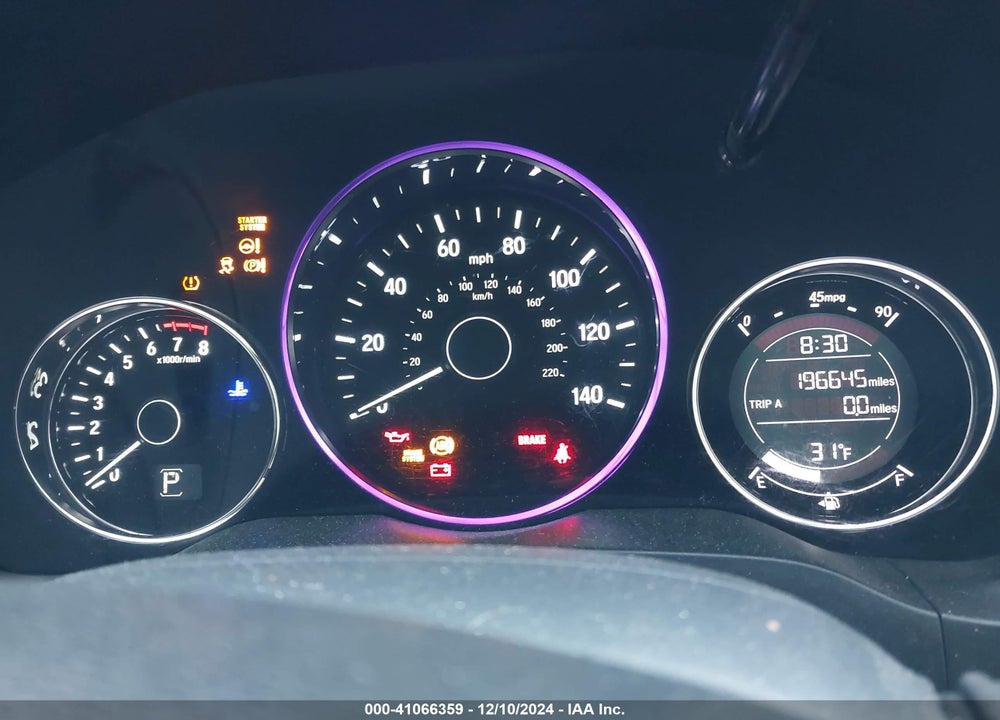 2016 HONDA HR-V EX VIN: 3CZRU6H5XGM716453