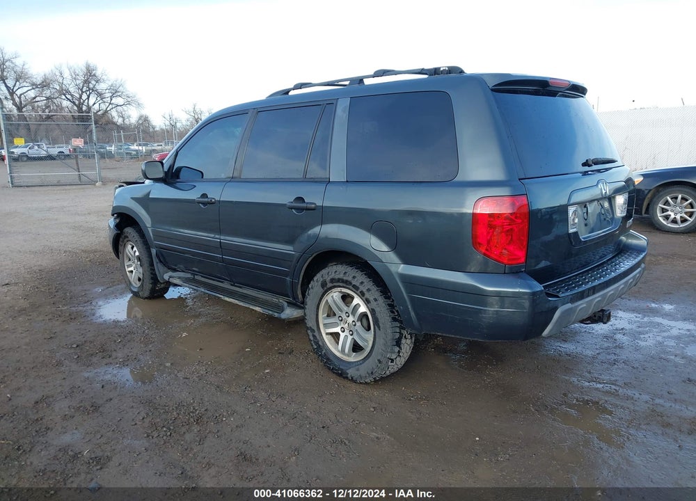 2004 HONDA PILOT EX-L VIN: 2HKYF18554H583102