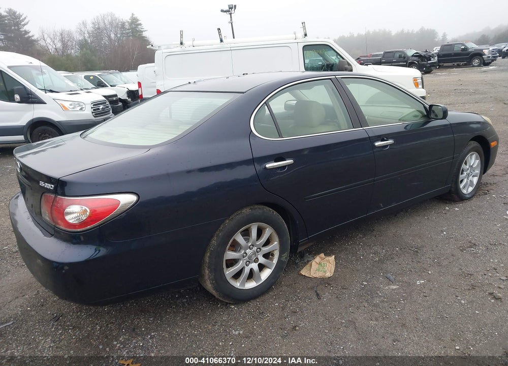 2004 LEXUS ES 330 VIN: JTHBA30G345039094