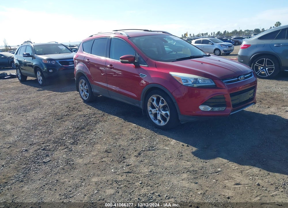 2013 FORD ESCAPE TITANIUM VIN: 1FMCU0J96DUB15470