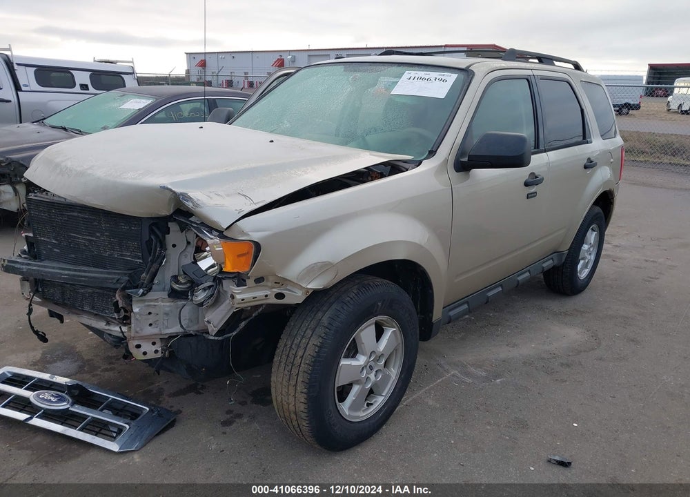 2011 FORD ESCAPE XLT VIN: 1FMCU9DG9BKA22031