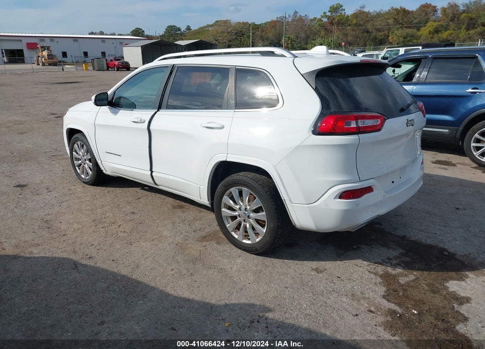 2016 JEEP CHEROKEE OVERLAND VIN: 1C4PJLJS6GW342430