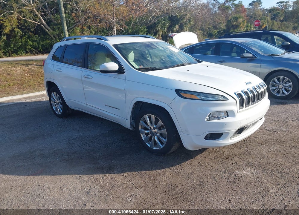 2016 JEEP CHEROKEE OVERLAND VIN: 1C4PJLJS6GW342430