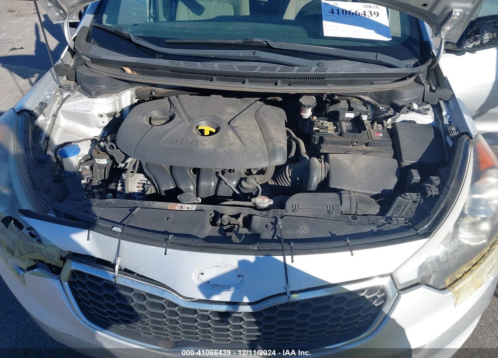 2016 KIA FORTE LX VIN: KNAFK4A66G5463981