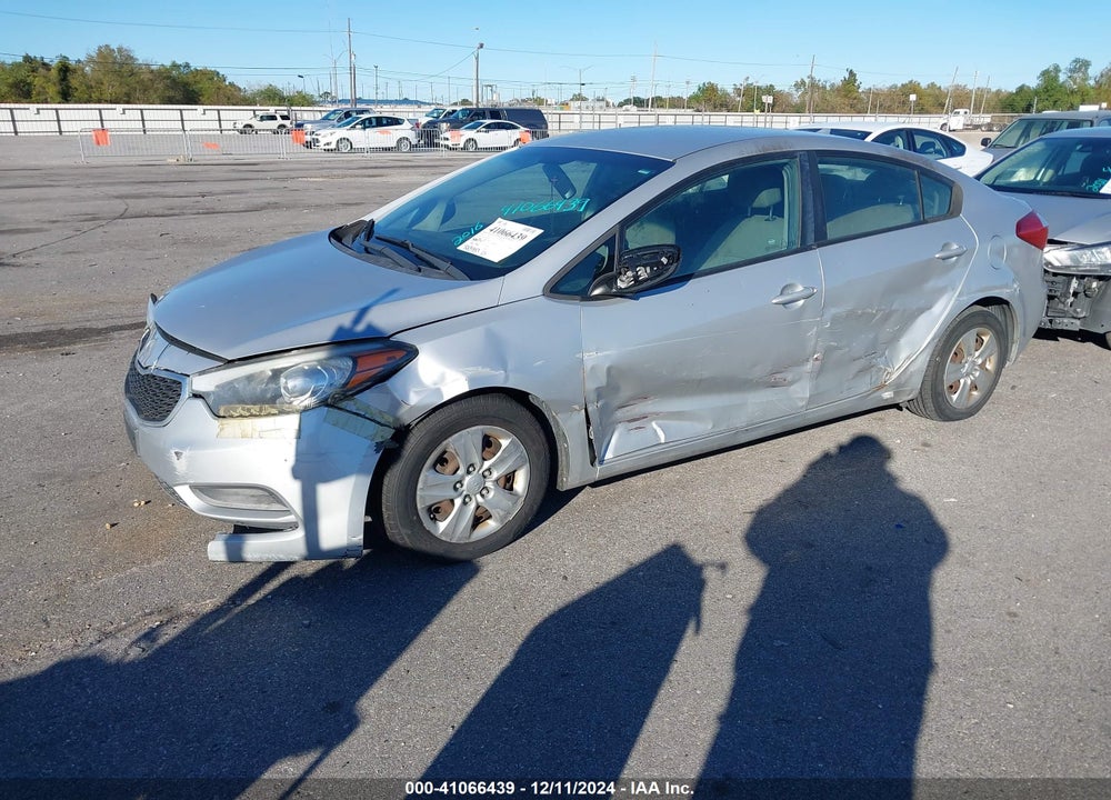 2016 KIA FORTE LX VIN: KNAFK4A66G5463981