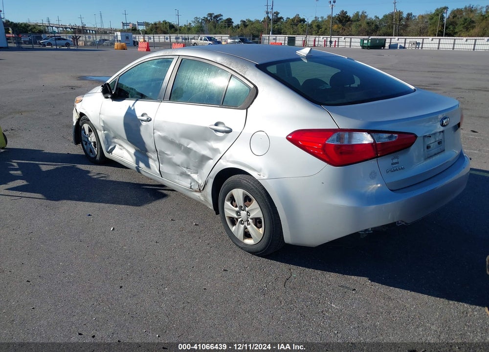 2016 KIA FORTE LX VIN: KNAFK4A66G5463981