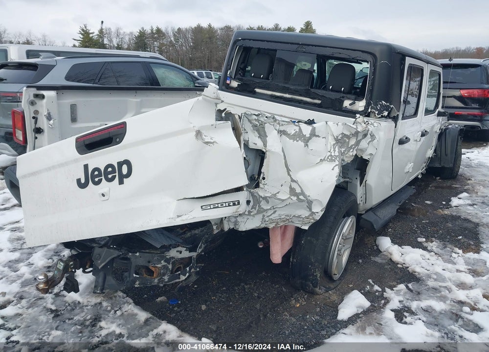 2020 JEEP GLADIATOR SPORT S 4X4 VIN: 1C6HJTAG0LL170656