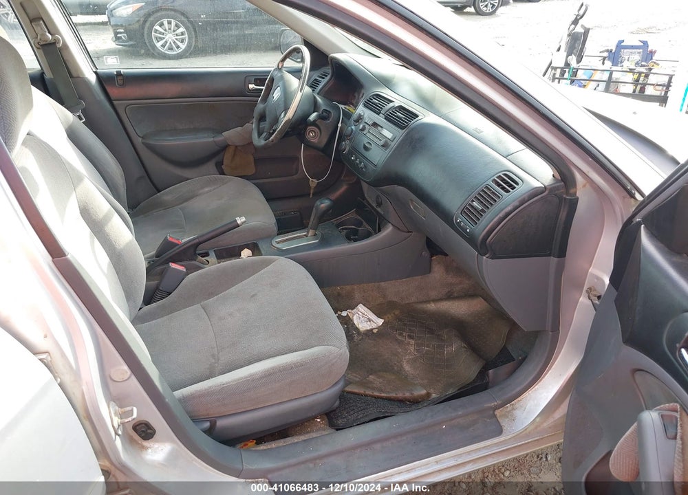 2002 HONDA CIVIC LX VIN: 1HGES16512L051504