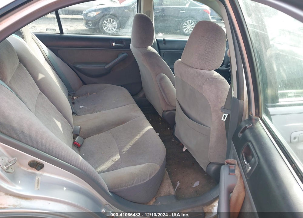2002 HONDA CIVIC LX VIN: 1HGES16512L051504