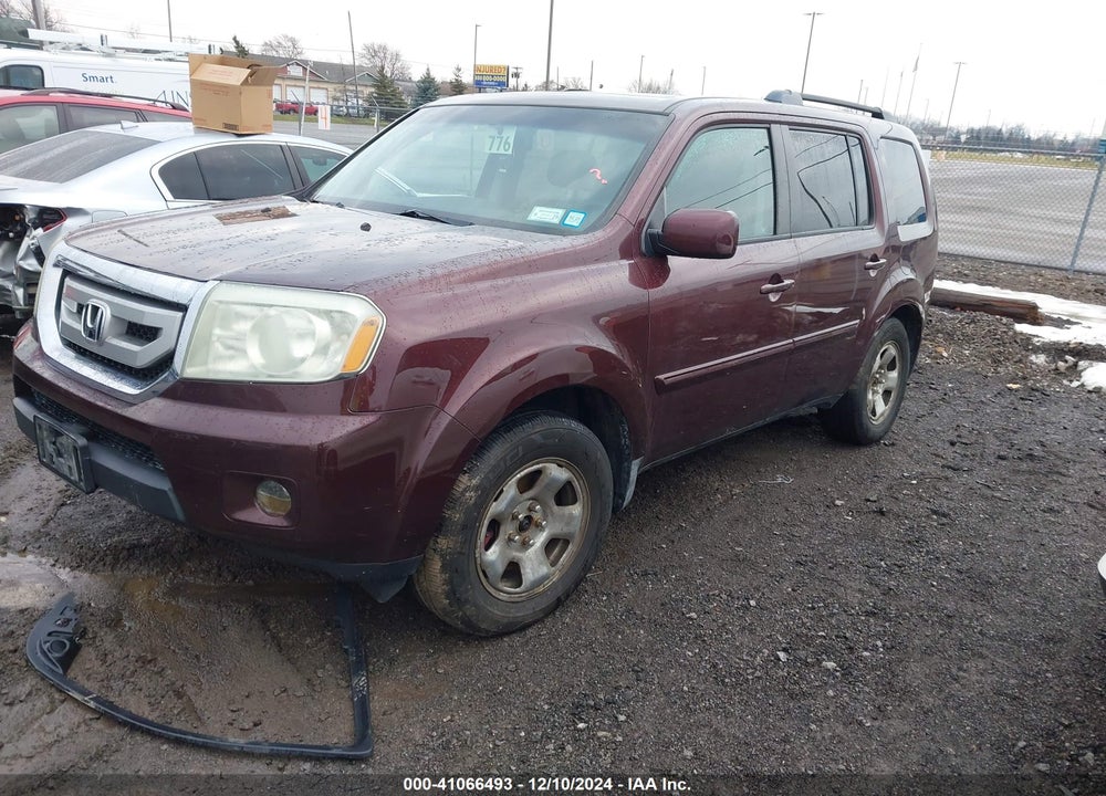 2009 HONDA PILOT EX-L VIN: 5FNYF48549B031579