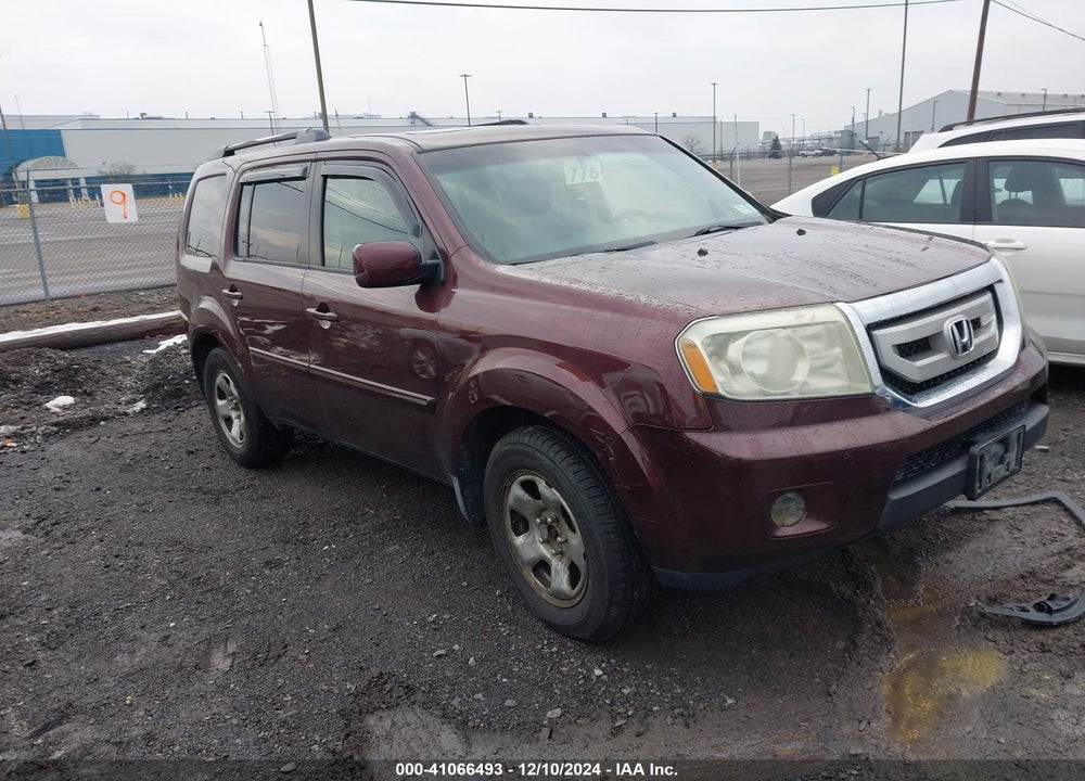 2009 HONDA PILOT EX-L VIN: 5FNYF48549B031579