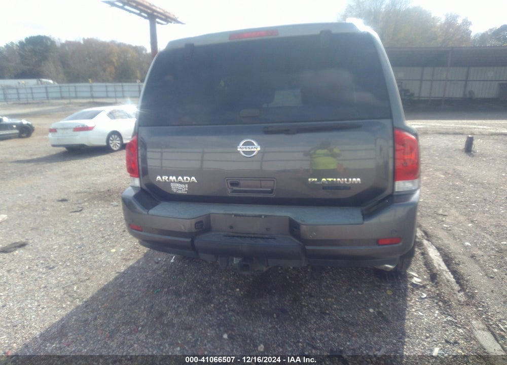 2012 NISSAN ARMADA PLATINUM VIN: 5N1BA0NF4CN602647