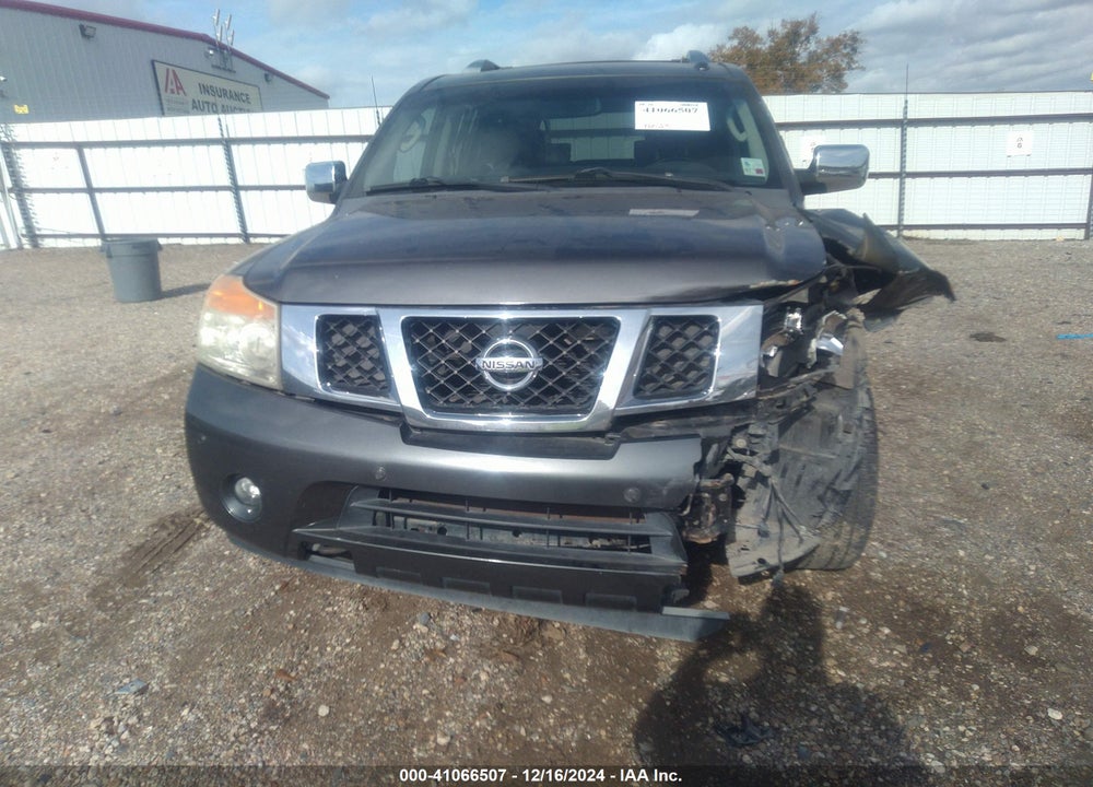 2012 NISSAN ARMADA PLATINUM VIN: 5N1BA0NF4CN602647