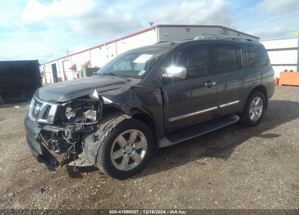 2012 NISSAN ARMADA PLATINUM VIN: 5N1BA0NF4CN602647