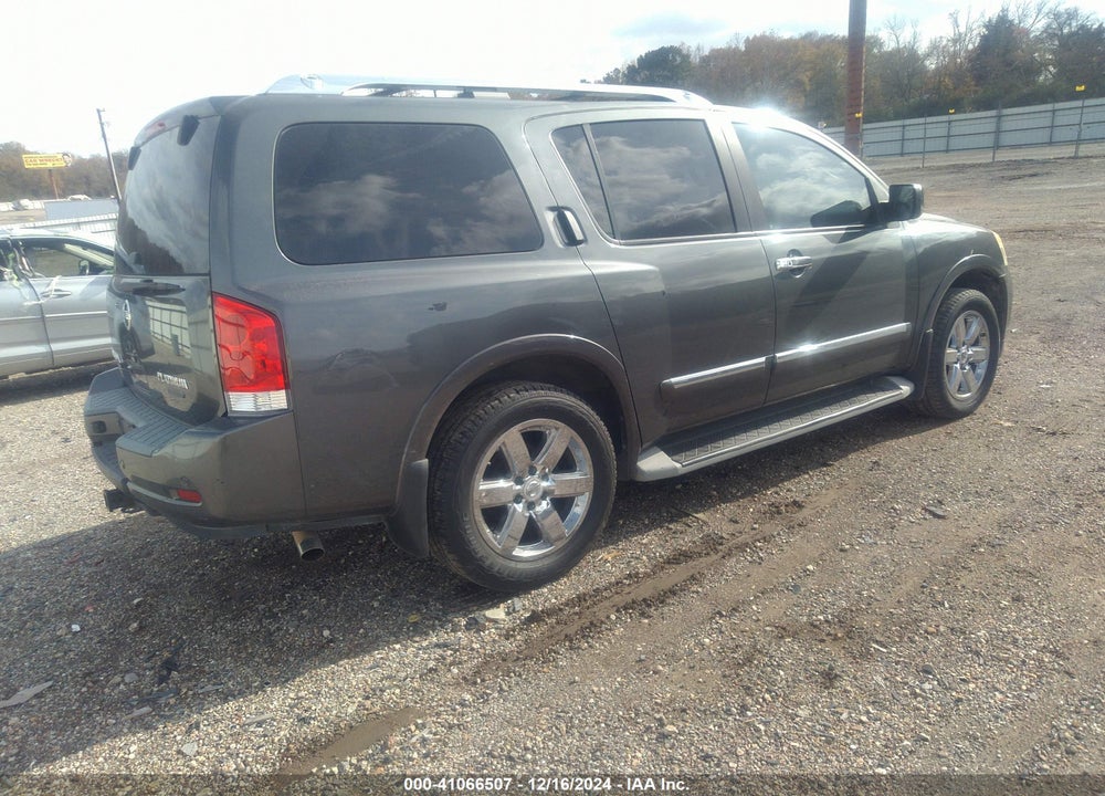 2012 NISSAN ARMADA PLATINUM VIN: 5N1BA0NF4CN602647