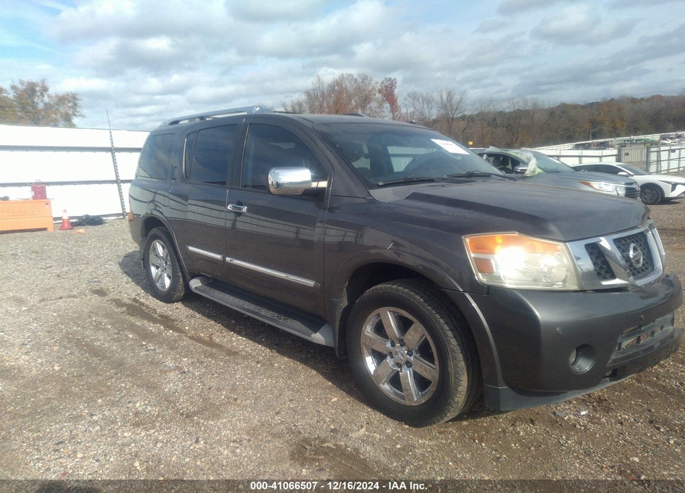 2012 NISSAN ARMADA PLATINUM VIN: 5N1BA0NF4CN602647