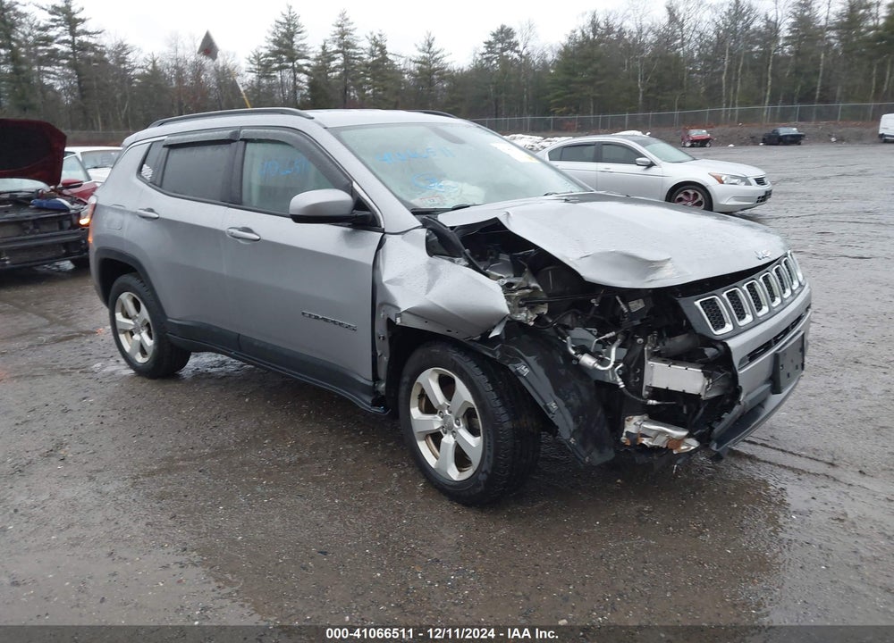 2018 JEEP COMPASS LATITUDE 4X4 VIN: 3C4NJDBB4JT150139