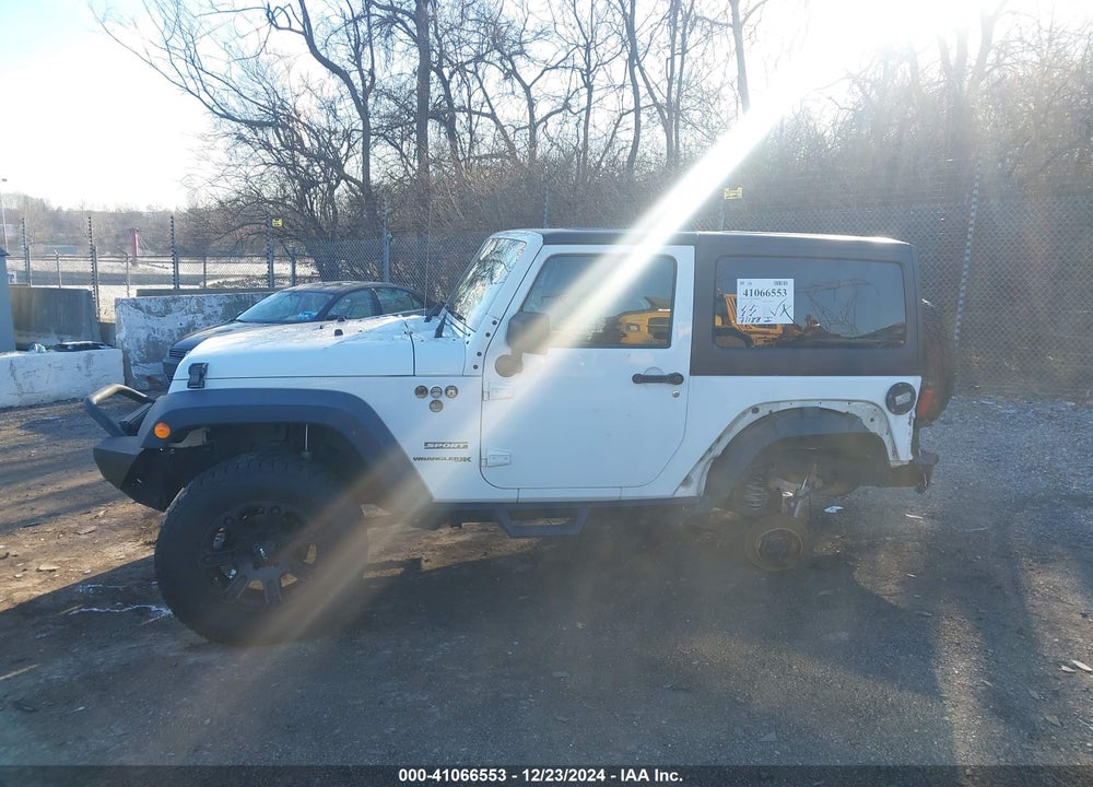 2018 JEEP WRANGLER JK SPORT S 4X4 VIN: 1C4AJWAG6JL889127
