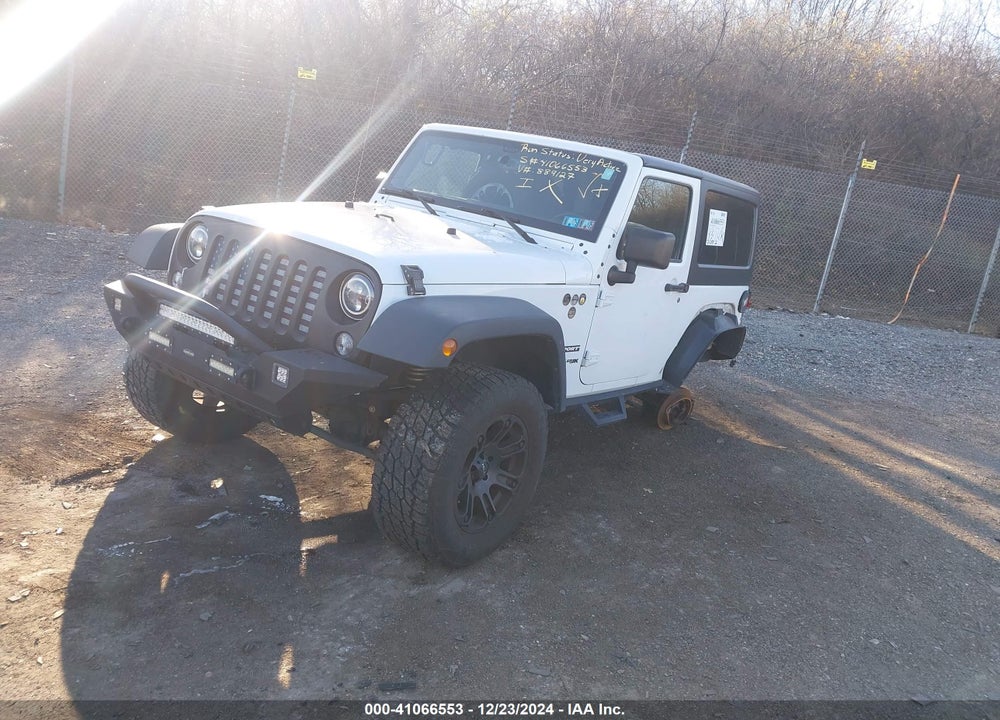 2018 JEEP WRANGLER JK SPORT S 4X4 VIN: 1C4AJWAG6JL889127