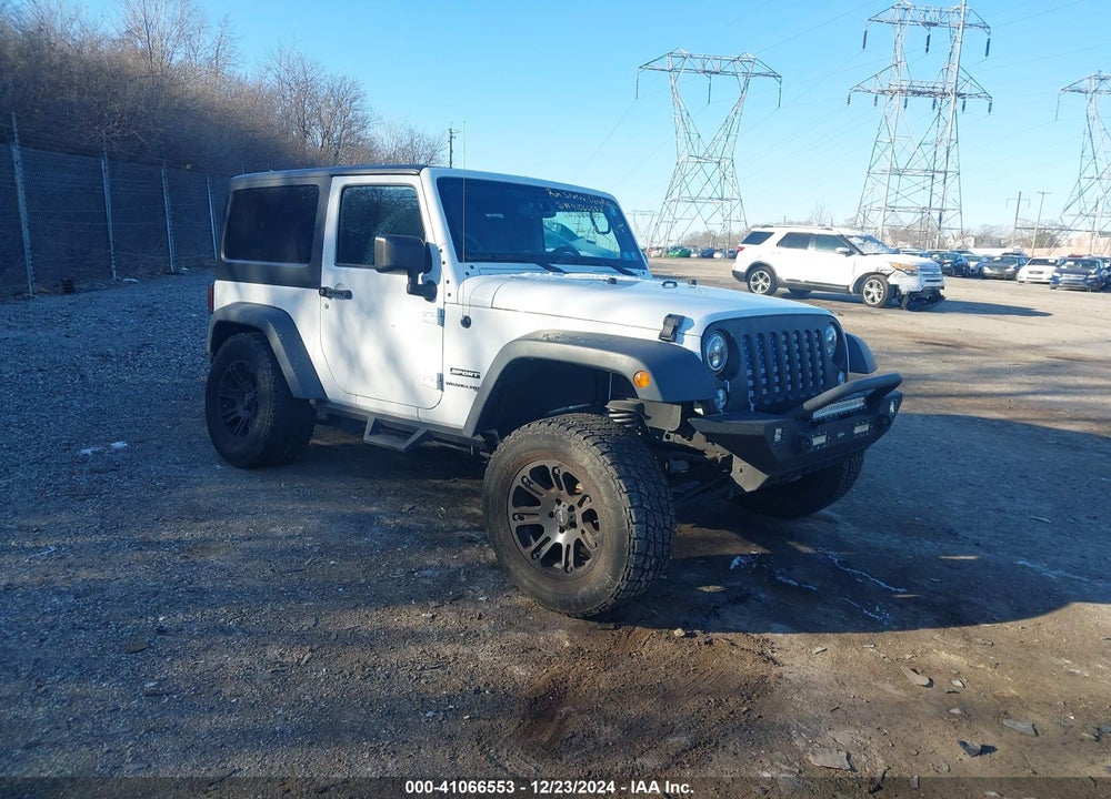 2018 JEEP WRANGLER JK SPORT S 4X4 VIN: 1C4AJWAG6JL889127
