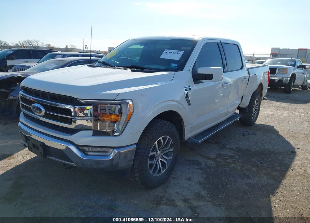 2021 FORD F-150 LARIAT VIN: 1FTFW1E52MKE40086