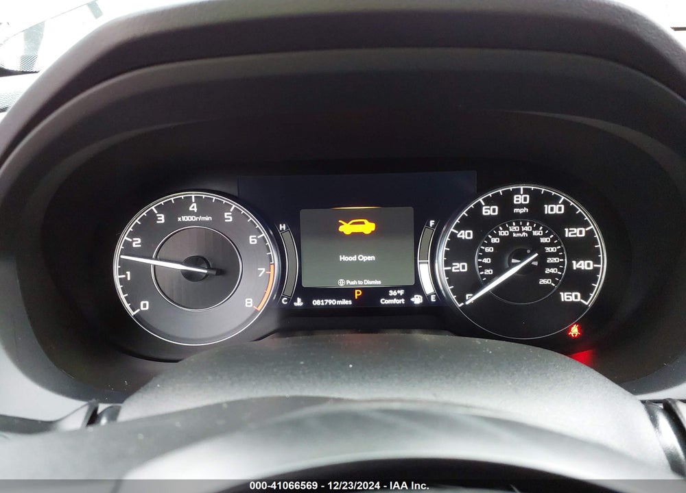 2021 ACURA RDX STANDARD VIN: 5J8TC2H35ML004999