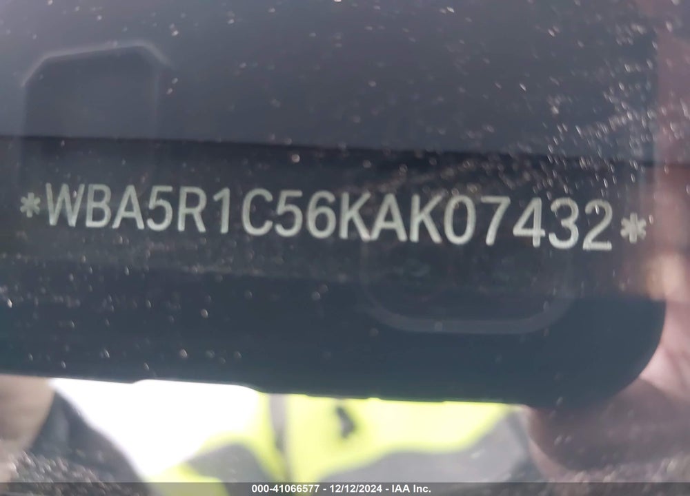 2019 BMW 330I VIN: WBA5R1C56KAK07432