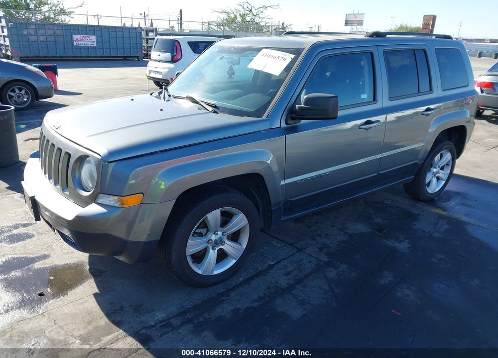 2014 JEEP PATRIOT LATITUDE VIN: 1C4NJPFA4ED539975