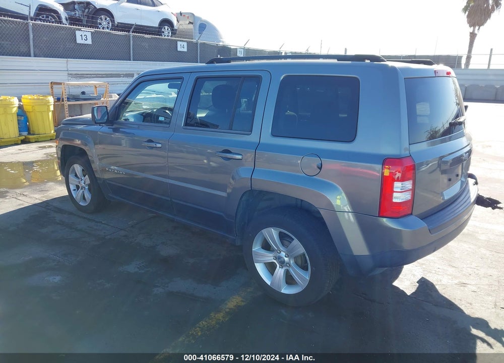 2014 JEEP PATRIOT LATITUDE VIN: 1C4NJPFA4ED539975