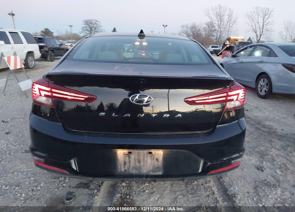 2019 HYUNDAI ELANTRA VALUE EDITION VIN: KMHD84LF7KU838406