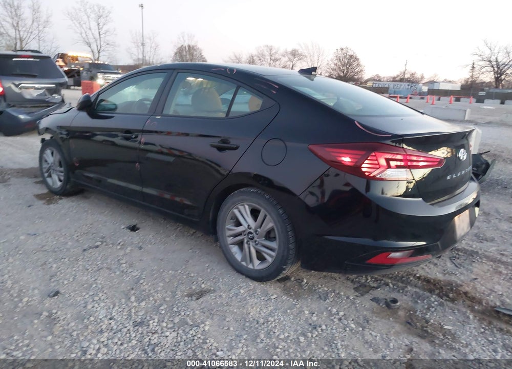 2019 HYUNDAI ELANTRA VALUE EDITION VIN: KMHD84LF7KU838406