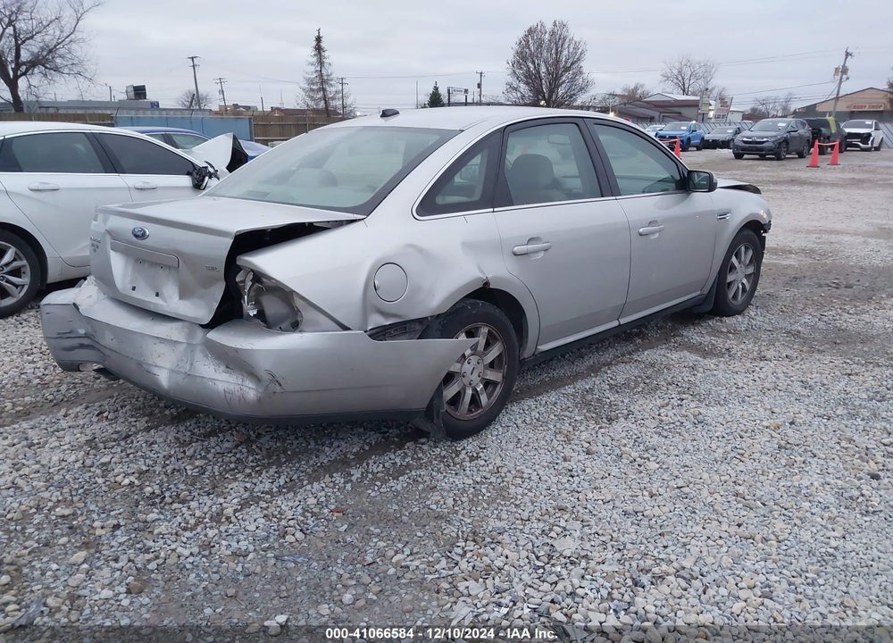 2008 FORD TAURUS SEL VIN: 1FAHP24W98G172688