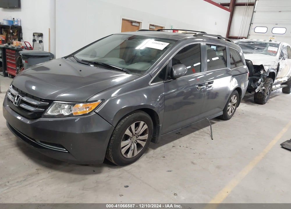 2014 HONDA ODYSSEY EX-L VIN: 5FNRL5H62EB132450