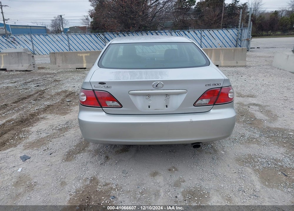 2003 LEXUS ES 300 VIN: JTHBF30G230092284