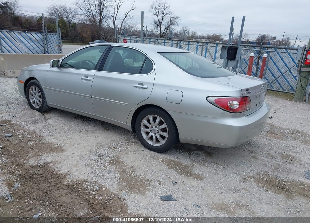 2003 LEXUS ES 300 VIN: JTHBF30G230092284