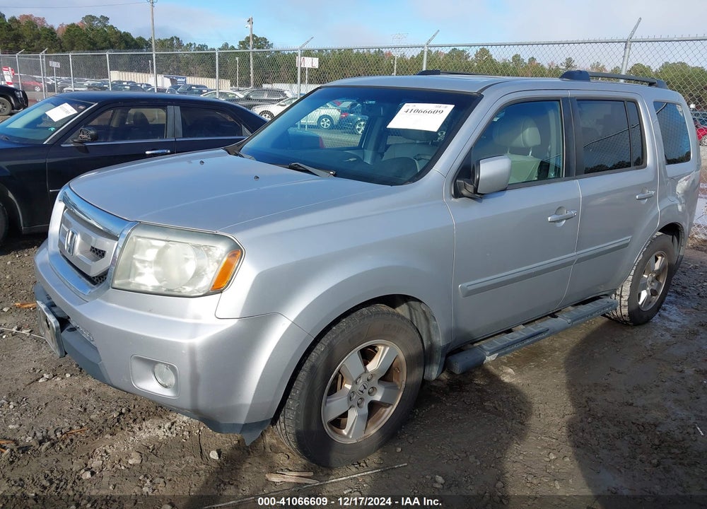 2011 HONDA PILOT EX-L VIN: 5FNYF4H5XBB046481