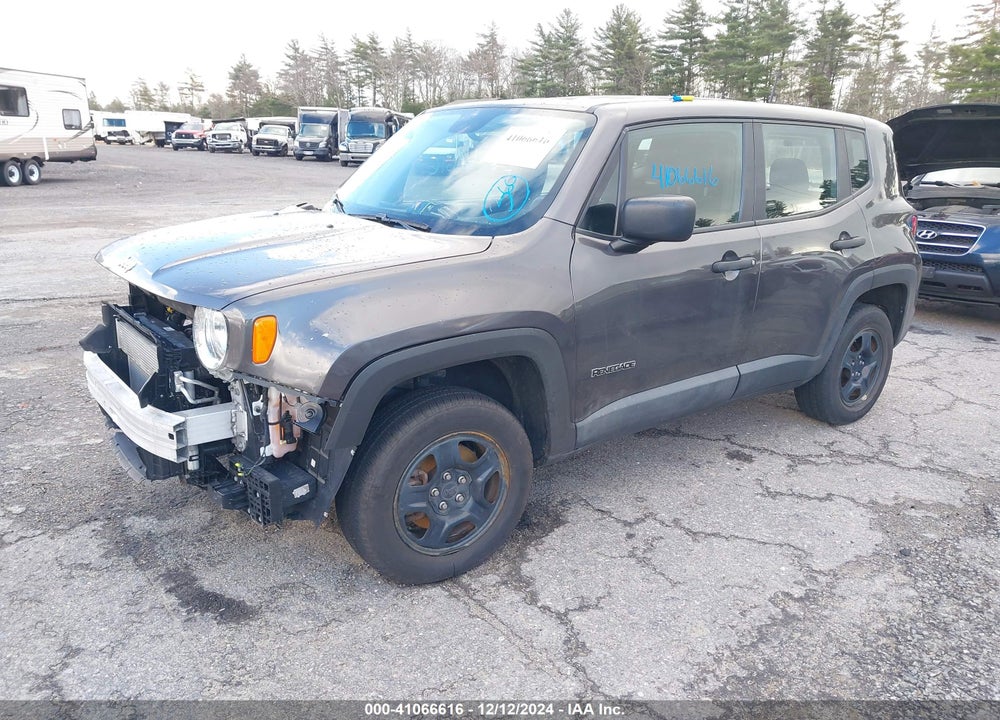 2018 JEEP RENEGADE SPORT 4X4 VIN: ZACCJBAB0JPH91700