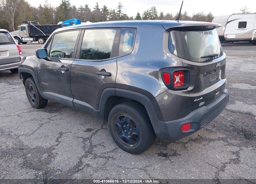 2018 JEEP RENEGADE SPORT 4X4 VIN: ZACCJBAB0JPH91700