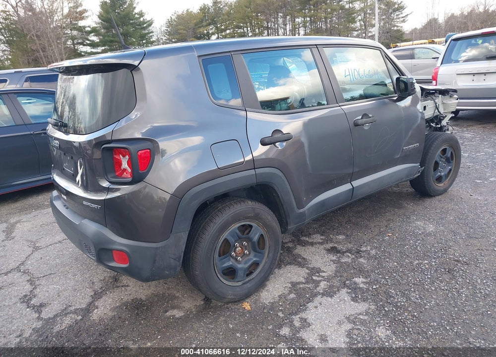 2018 JEEP RENEGADE SPORT 4X4 VIN: ZACCJBAB0JPH91700