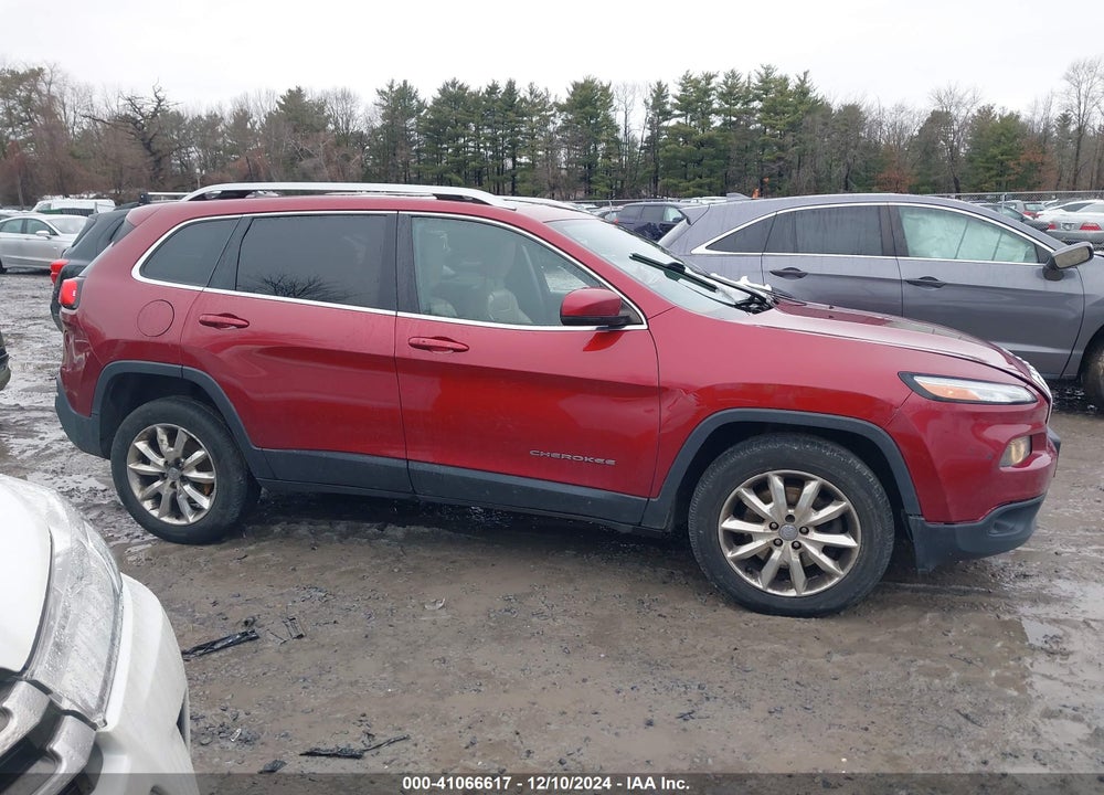 2016 JEEP CHEROKEE LIMITED VIN: 1C4PJMDS2GW119321