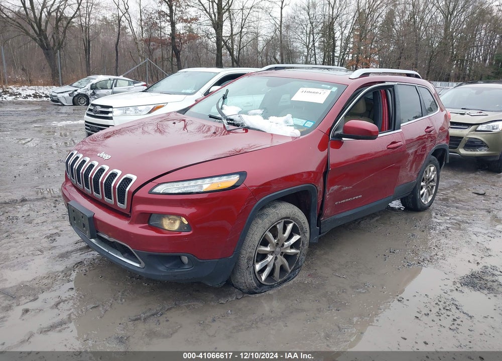 2016 JEEP CHEROKEE LIMITED VIN: 1C4PJMDS2GW119321