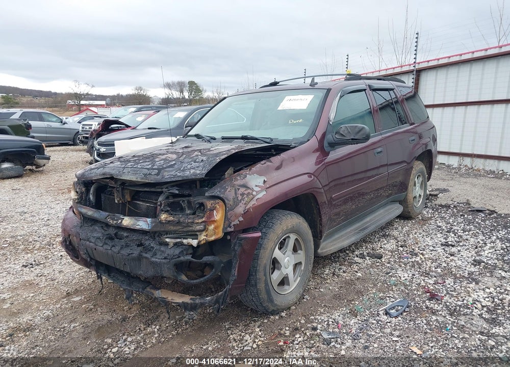 2006 CHEVROLET TRAILBLAZER LS VIN: 1GNDS13S362275297