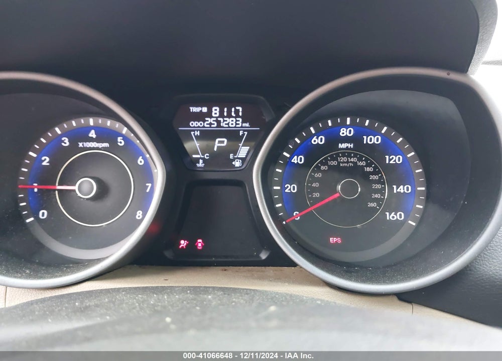 2012 HYUNDAI ELANTRA LIMITED (ULSAN PLANT) VIN: KMHDH4AE0CU335408