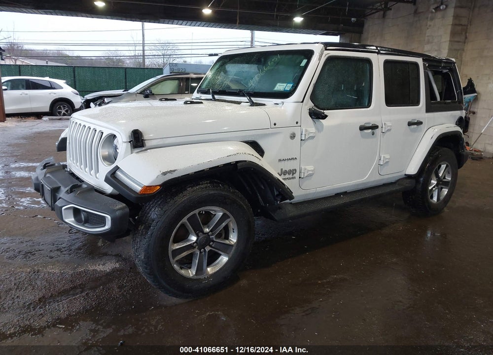 2021 JEEP WRANGLER UNLIMITED SAHARA 4X4 VIN: 1C4HJXEN2MW704359