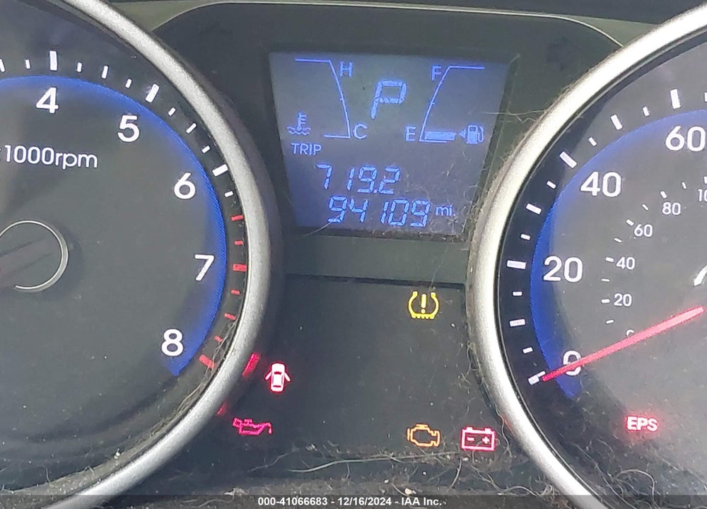 2013 HYUNDAI TUCSON GLS VIN: KM8JUCAC9DU556286