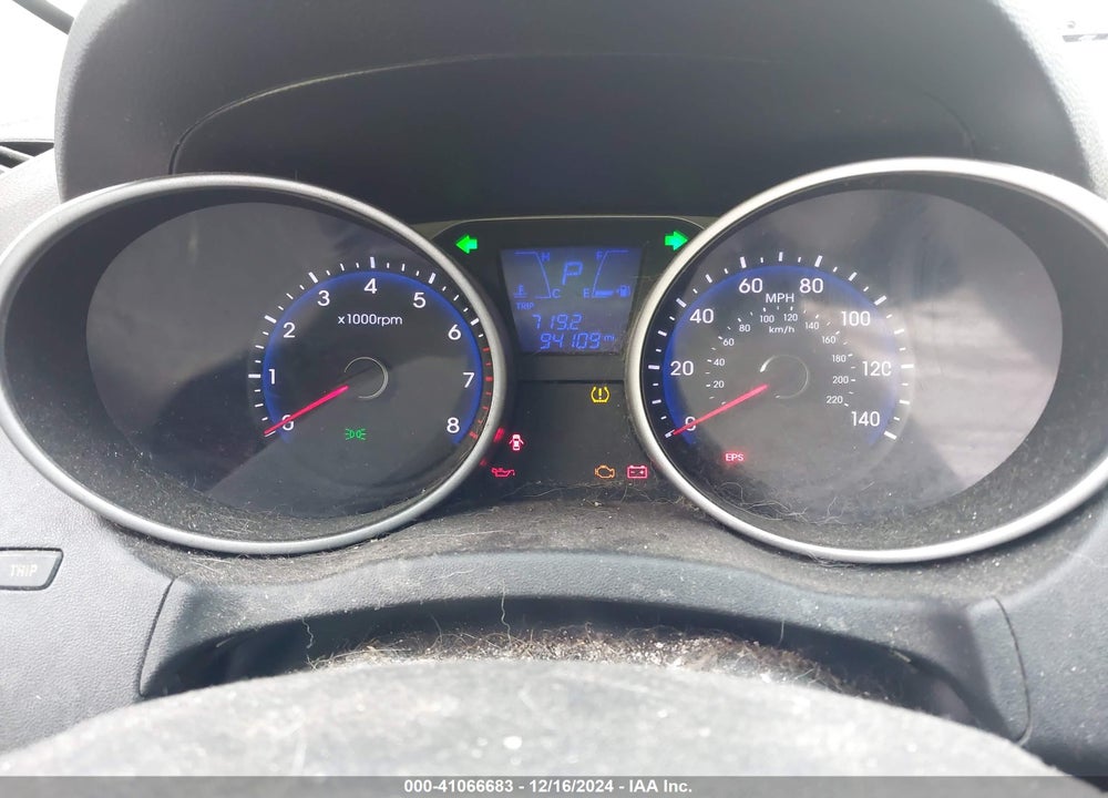 2013 HYUNDAI TUCSON GLS VIN: KM8JUCAC9DU556286