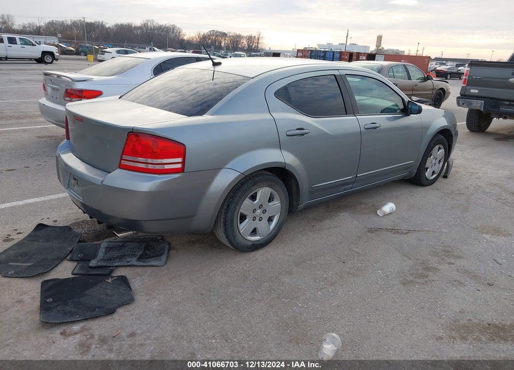 2008 DODGE AVENGER SE VIN: 1B3LC46K68N286148